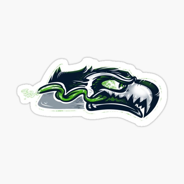 Seahawks est 1976 Vintage Distressed  Sticker for Sale by Traildeborah