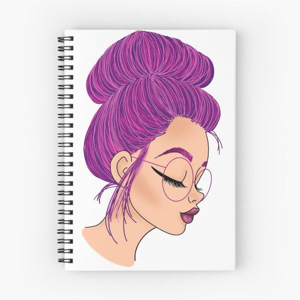 Item preview, Pink Haired Lady designed and sold by Antonia Ippolito.
