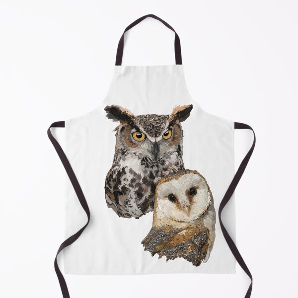 Item preview, Owl and Barn Owl designed and sold by obscurite.