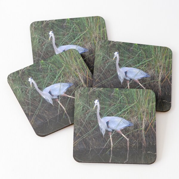 Item preview, Great Blue Heron (Ardea herodias) in a Estuary 6 designed and sold by Inuyasha907.