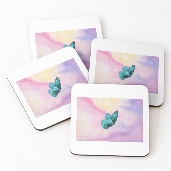 Item preview, Aesthetic Butterfly With Watercolor Background  designed and sold by Creations By MGM.