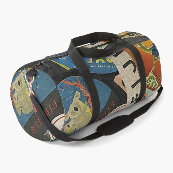 Item preview, Vintage Travel Sticker Collage Artwork / Luggage Stickers / Ephemera designed and sold by FuzzyHoney.