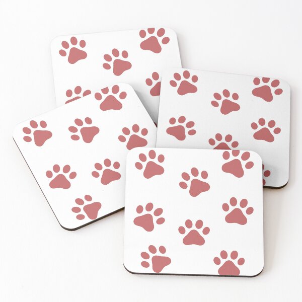 Item preview, Red Paw Print Sticker Pack designed and sold by katiemy12.