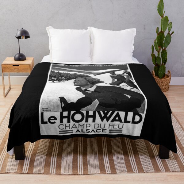 Item preview, Le Hohwald Noire vintage travel poster designed and sold by stickart-marek.