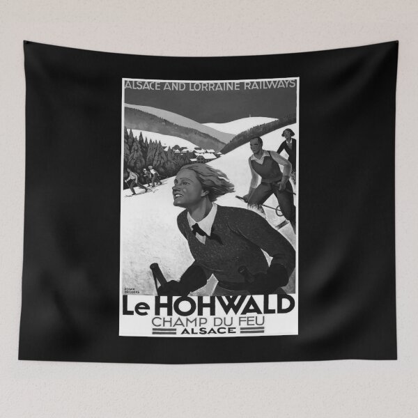 Item preview, Le Hohwald Noire designed and sold by stickart-marek.