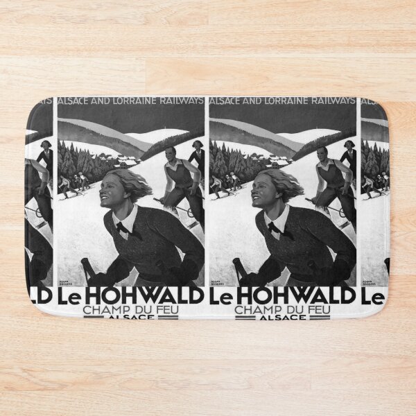Item preview, Le Hohwald Noire vintage travel poster designed and sold by stickart-marek.