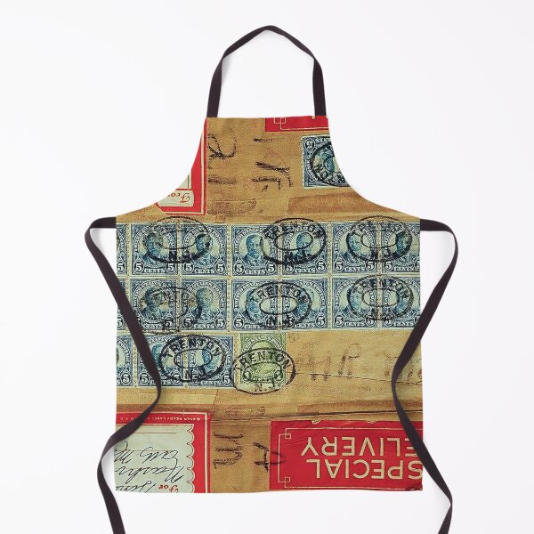 Item preview, Vintage Shipping Labels & Stamps Artwork / Found Art / Ephemera designed and sold by FuzzyHoney.