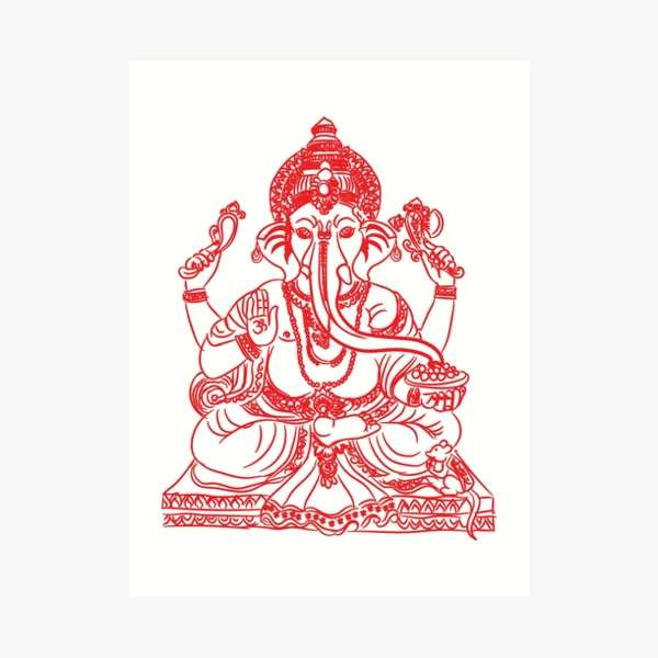 Ganesh Chaturthi Coloring Pages For Students and Children - Kids Portal For  Parents