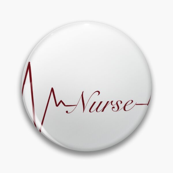 Aperçu de l'œuvre Infirmière rythme cardiaque créée et vendue par StudioSamanthaa.