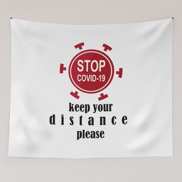 Item preview, keep your distance designed and sold by DeuterosDigital.