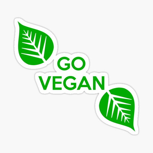 Artikel-Vorschau von Go Vegan, designt und verkauft von Kreativista.