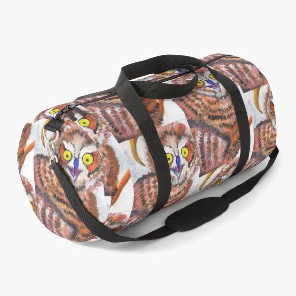 Item preview, Owl with Tiger Stripes  designed and sold by tiffanycanpaint.