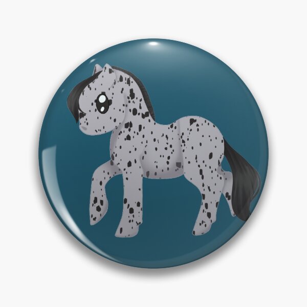 Item preview, Leopard Appaloosa bubble pony  designed and sold by teddiwinkles.