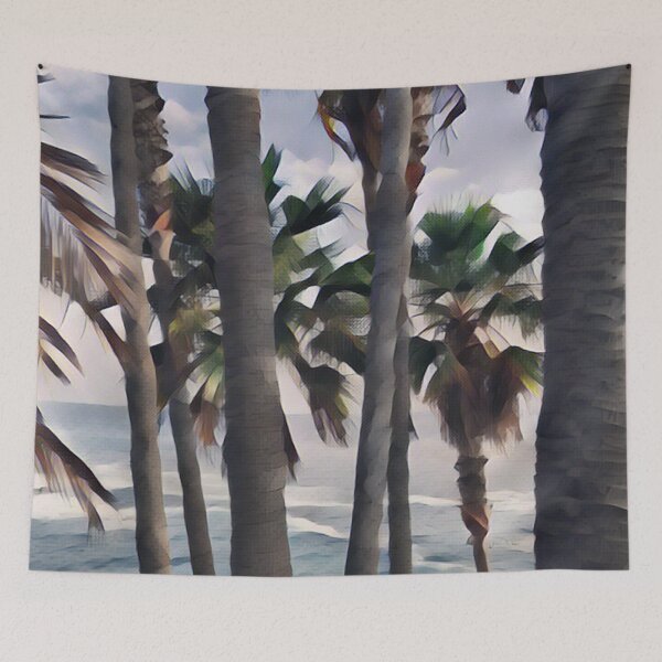 Item preview, Palm Waves of Trees designed and sold by harborhouse55.