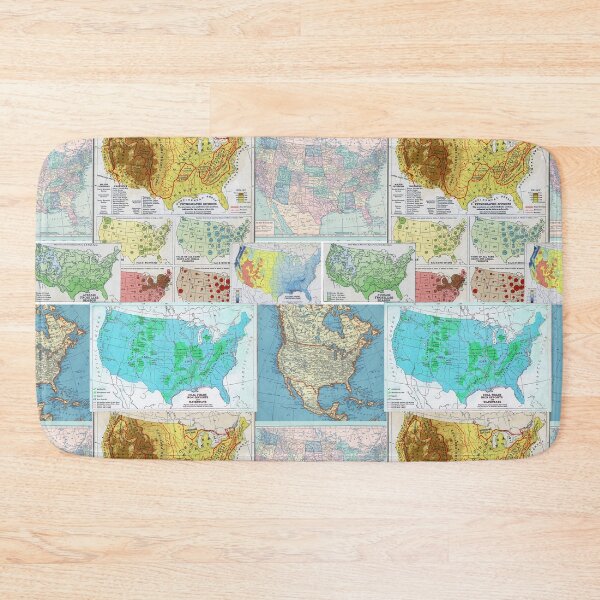 Item preview, USA Map Pattern designed and sold by Catherine Holcombe.