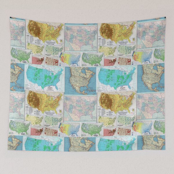 Item preview, USA Map Pattern designed and sold by Catherine Holcombe.