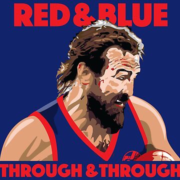 Artwork thumbnail, Macca - Red & Blue Through & Through by ReplayShirts