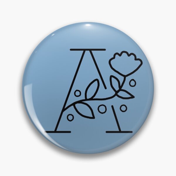 Item preview, Initial ‘And flower designed and sold by swampmaster.