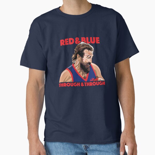 Macca - Red & Blue Through & Through Classic T-Shirt