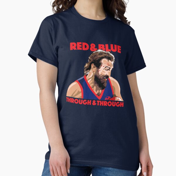 Macca - Red & Blue Through & Through Classic T-Shirt