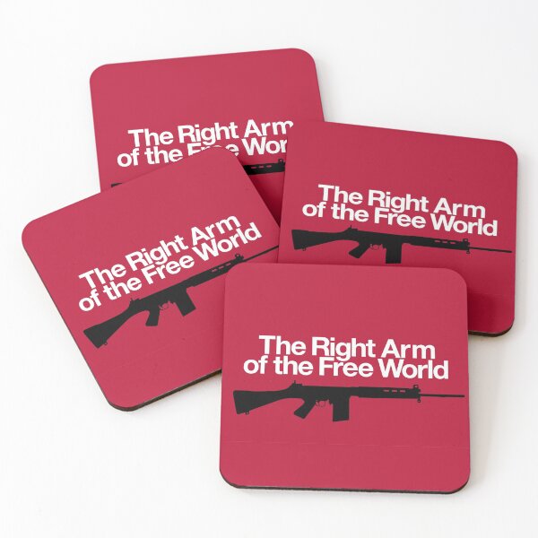 Item preview, The Right Arm of the Free World Wallpaper designed and sold by shitpostanon.