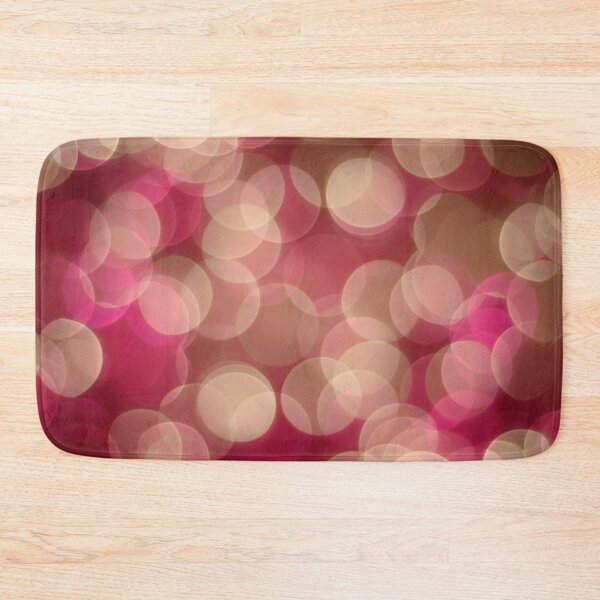 Item preview, Pink Light Circles Dots Bokeh  designed and sold by JimNEmDesigns.