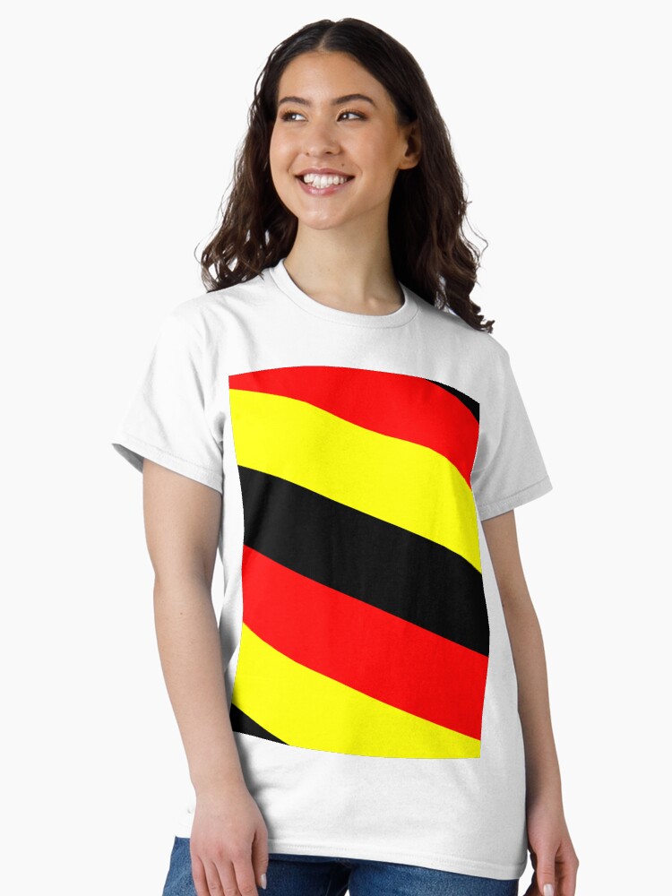 Thumbnail 2 of 7, Classic T-Shirt, German flag pattern designed and sold by bywhacky.