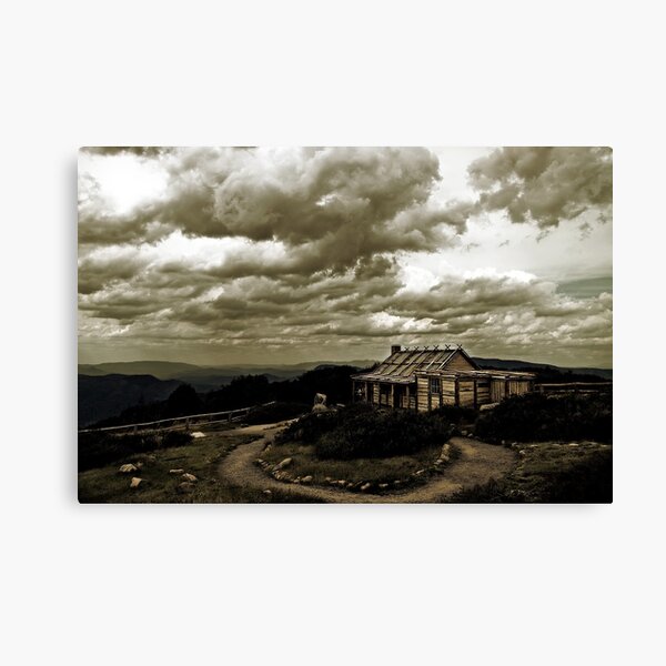 Craig's Hut, "The Man from Snowy River" Canvas Print
