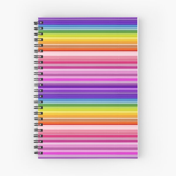 Item preview, Multi Colored Thin Stripes Rainbow Stripes designed and sold by zanydoodles.