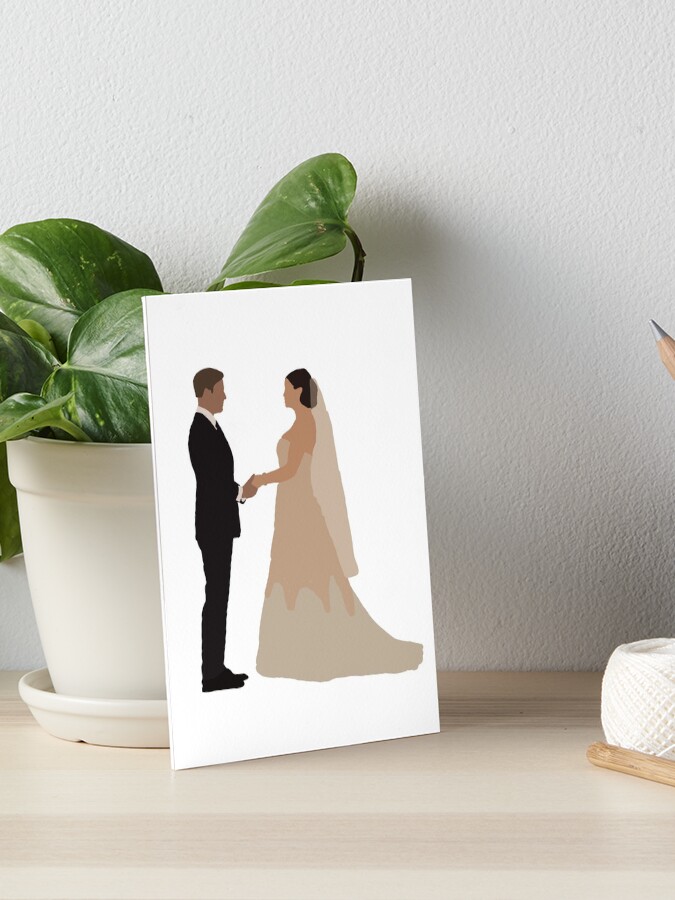 Alaric and Jo wedding Framed Art Print for Sale by crystalguo