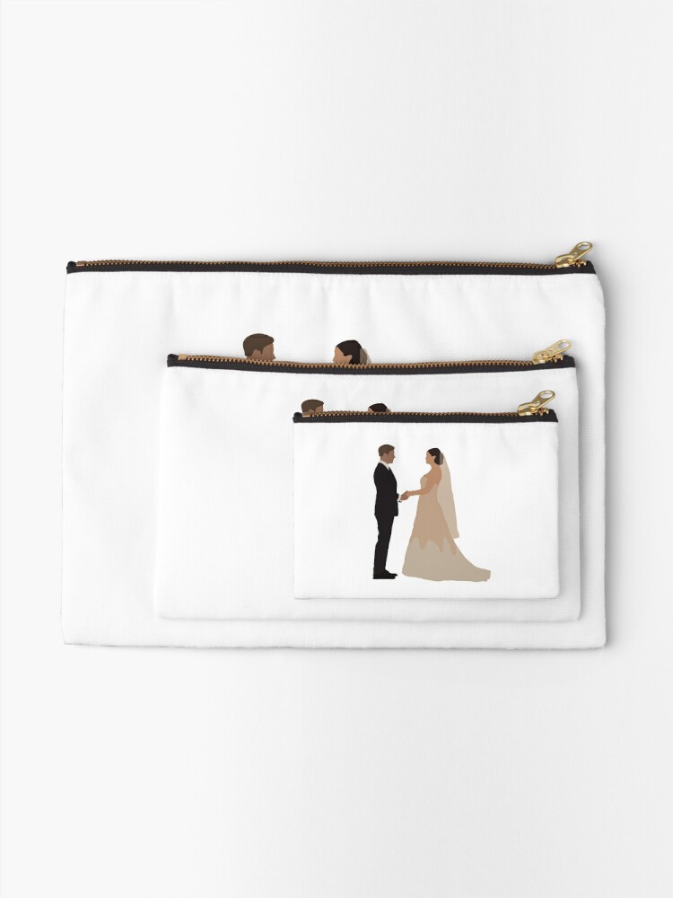 Alaric and Jo wedding Canvas Print for Sale by crystalguo