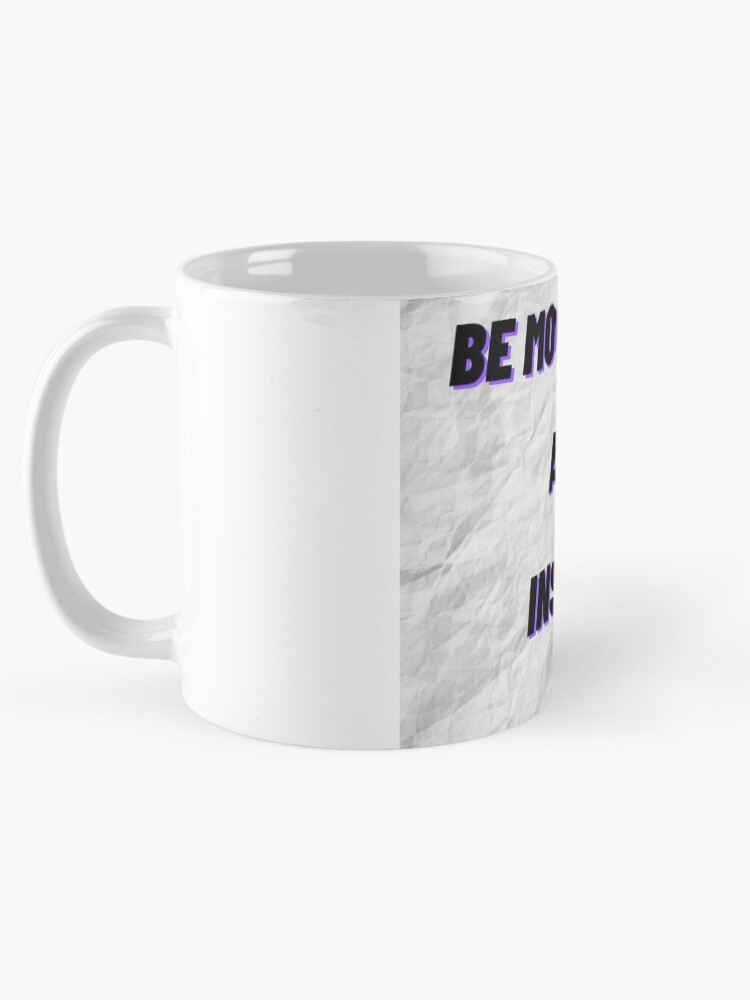 Thumbnail 5 of 6, Coffee Mug, Be Motivated (Purple) designed and sold by Riba991.