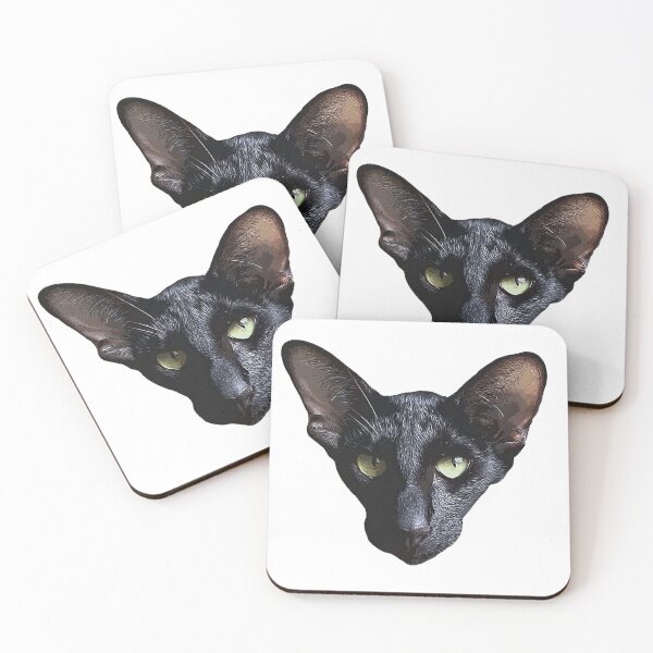 Item preview, Oriental Cat Black   designed and sold by ElegantCat.