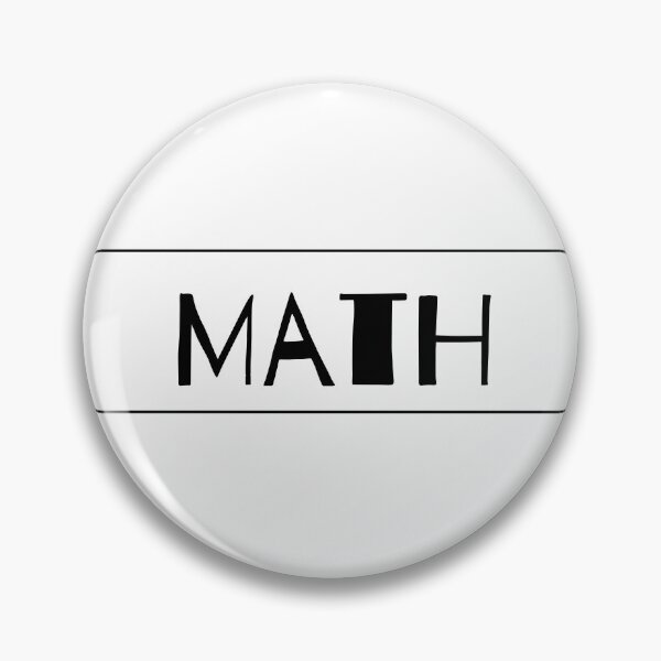 Item preview, Math - School Subjects - Black And White designed and sold by Flip & Flop.