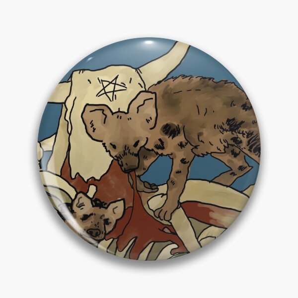Item preview, the devil tarot hyena designed and sold by digandphil.