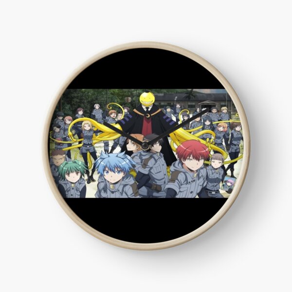 Nagisa Karma Kaede Koro Sensei Assassination Classroom Anime Clocks