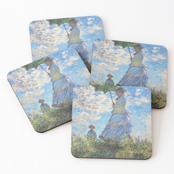 Item preview, Woman with a Parasol - Madame Monet and Her Son designed and sold by artclassics.
