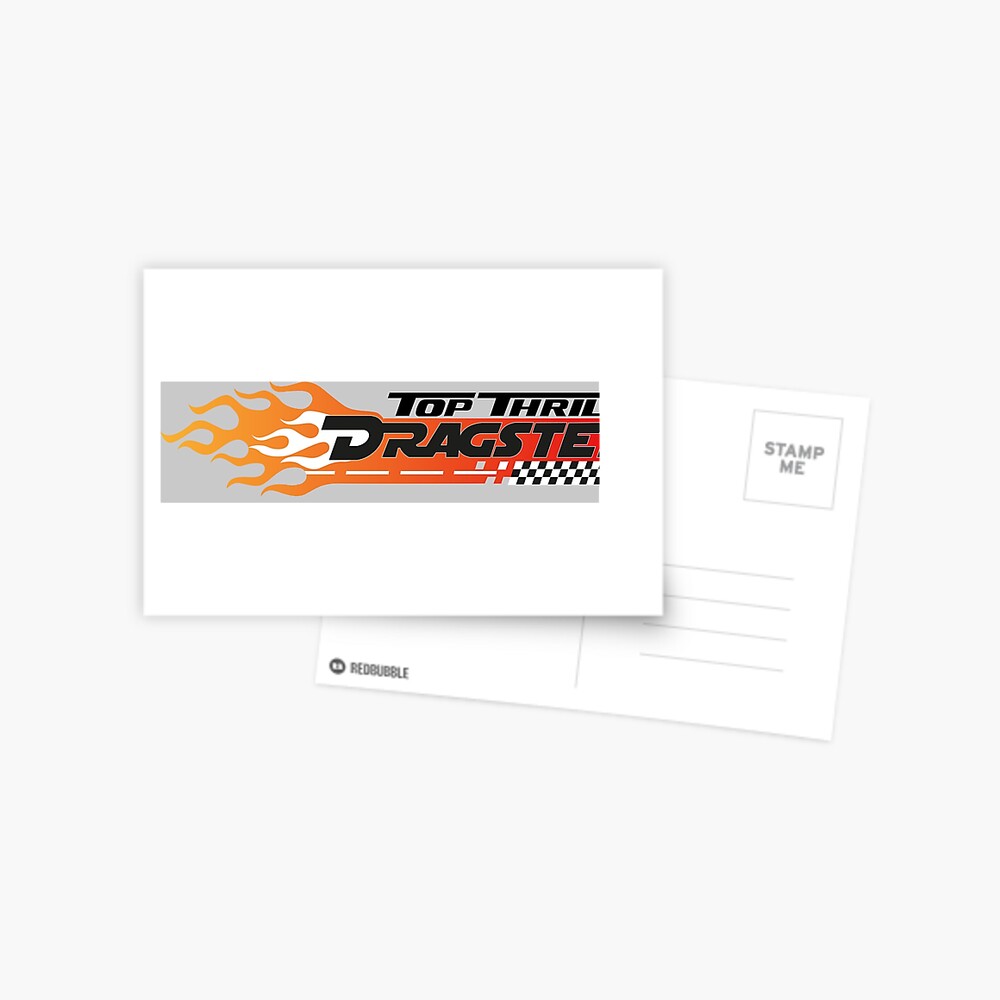 "Top Thrill Dragster" Postcard for Sale by carowindsfanson | Redbubble