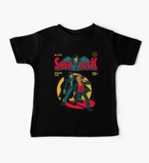 Sherlock Comic Baby Tee