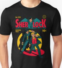 Sherlock Comic T-shirt unisexe