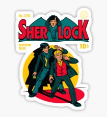 Sherlock Comic Sticker