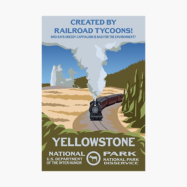 Item preview, Yellowstone National Park - Created by Railroad Tycoons! designed and sold by mp2262.