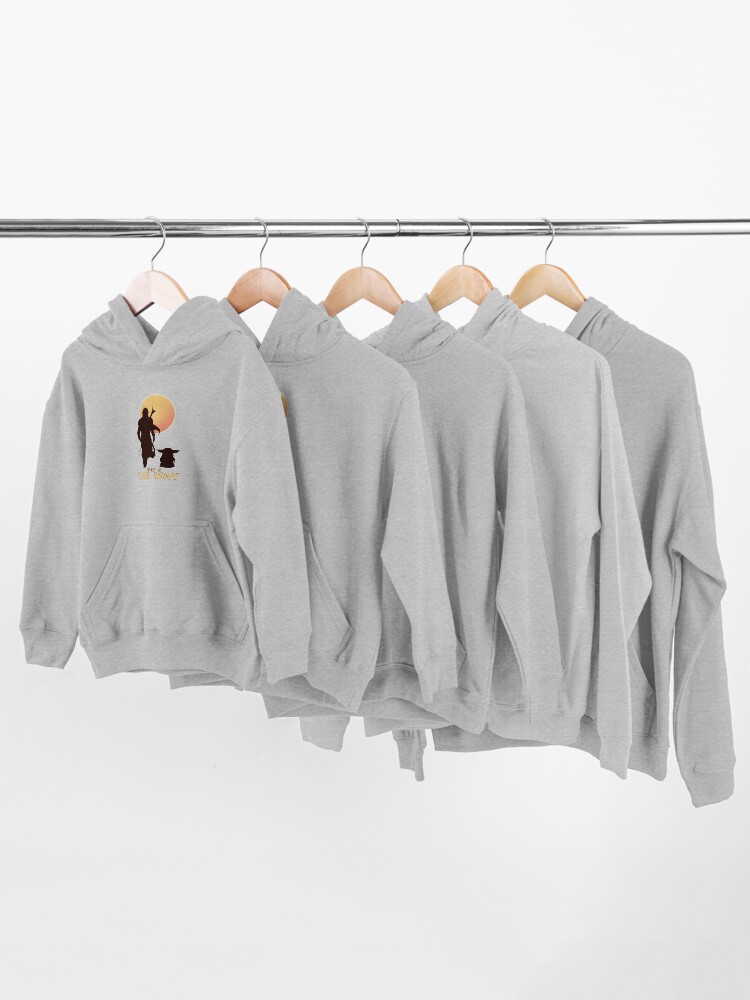 Alternate view of This is The Way Kids Pullover Hoodie