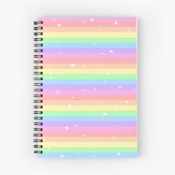 Item preview, Pastel Rainbow with Mini Hearts designed and sold by Vexic929.