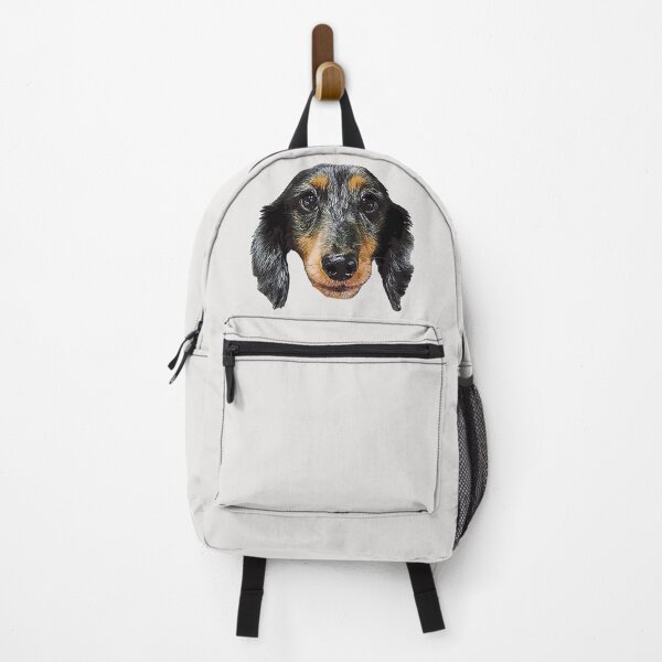 Item preview, Dachshund Black Silver Dapple Puppy Dog designed and sold by ElegantCat.