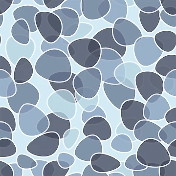 Artwork thumbnail, Cartoon Rocks Pattern by notakename