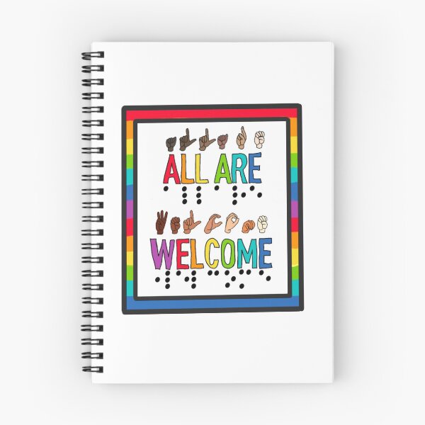 Item preview, ALL ARE WELCOME designed and sold by jaelynculliford.