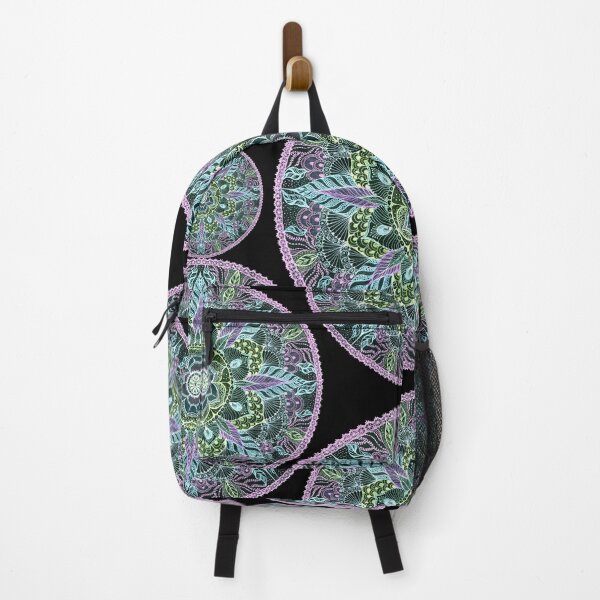 Item preview, hand drawn mandala purple and pink designed and sold by MandalaFlowerArt.