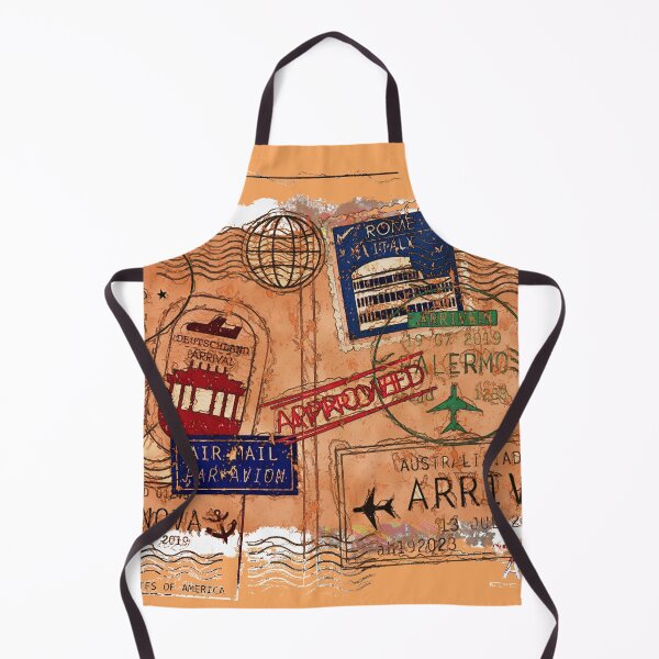 Item preview, Entry Approved - Passport Stamps  designed and sold by NaturePrints.