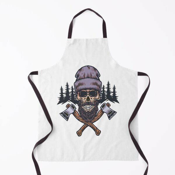 Item preview, Lumberjack Skull designed and sold by Vector Scout Lab.